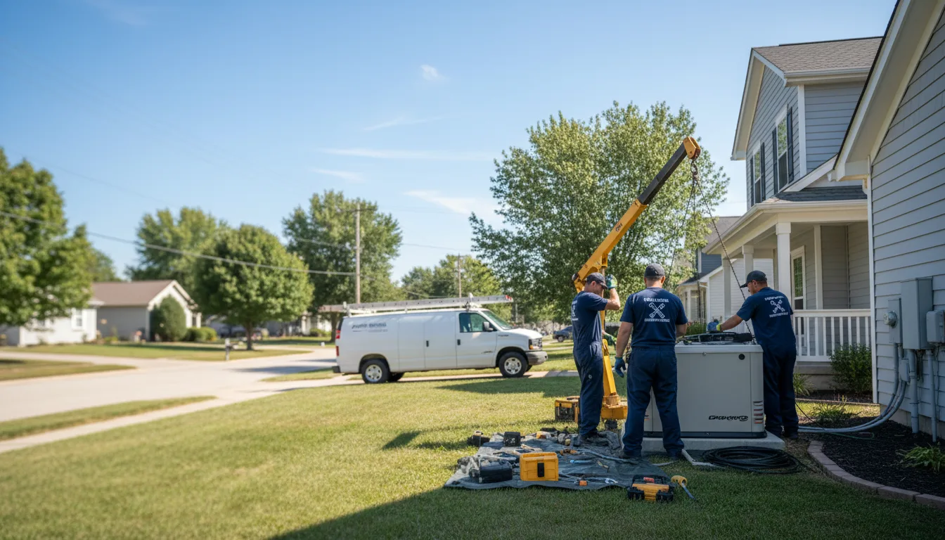 Generator Installation in Burns, KS near me